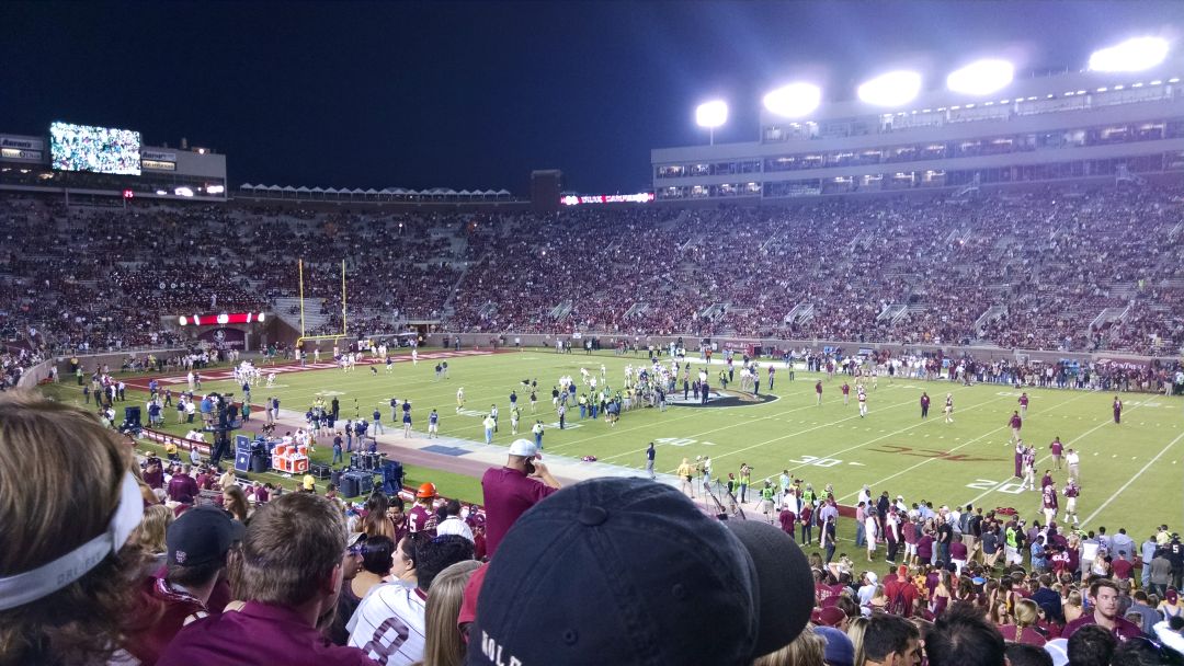 Doak Campbell during Notre Dame game