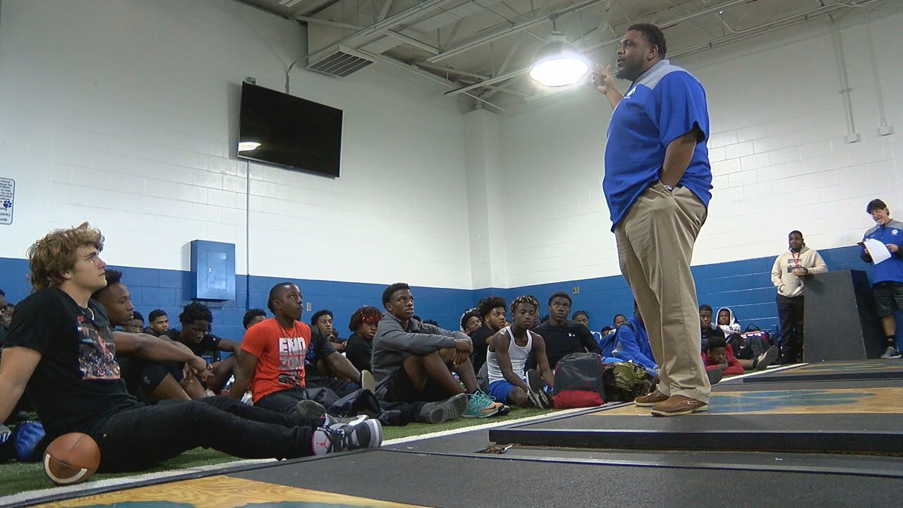 Godby Introduces New Head Football Coach Monday