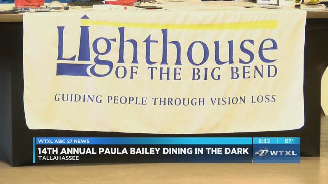 Lighthouse holds 14th annual Dining in the Dark event